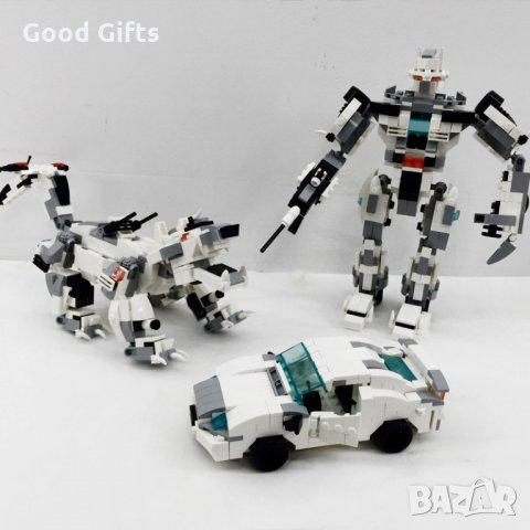 Голям детски конструктор Трансформърс , 466 части, снимка 9 - Конструктори - 35485701