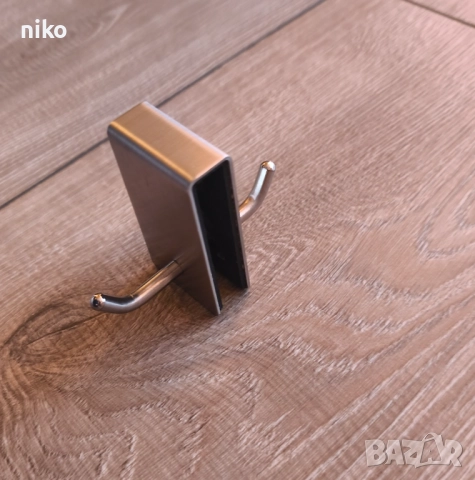 стоманени закачалки за стъкло/врата на баня , снимка 11 - Други стоки за дома - 52854219