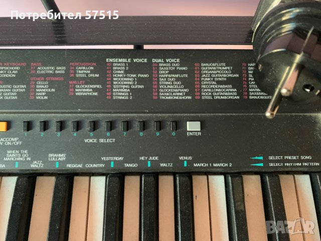 Синтезатор Yamaha PSR-3, снимка 6 - Други - 38003783