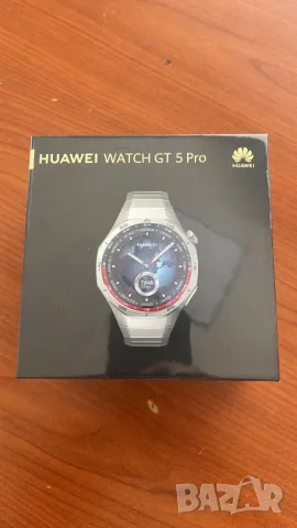 Нов смарт часовник gt 5 pro titanium, снимка 1