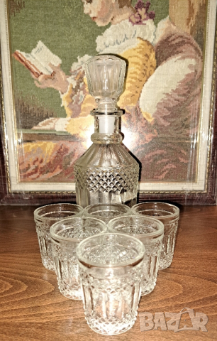 Ретро чаши за ракия 1, снимка 2 - Антикварни и старинни предмети - 44573738