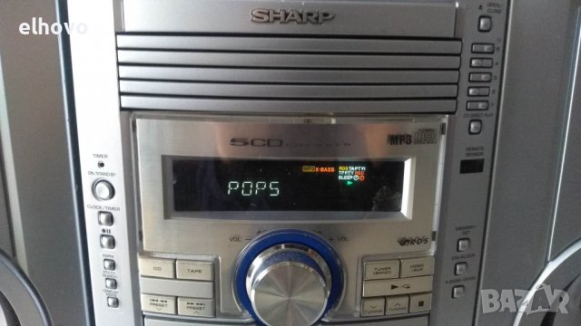Аудио система SHARP XL-MP110H, снимка 12 - Аудиосистеми - 39337747
