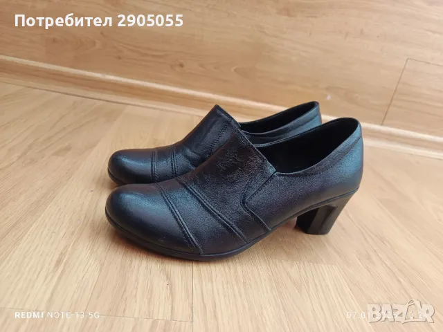 Дамски обувки от естествена кожа НОВИ, снимка 16 - Дамски обувки на ток - 48910240