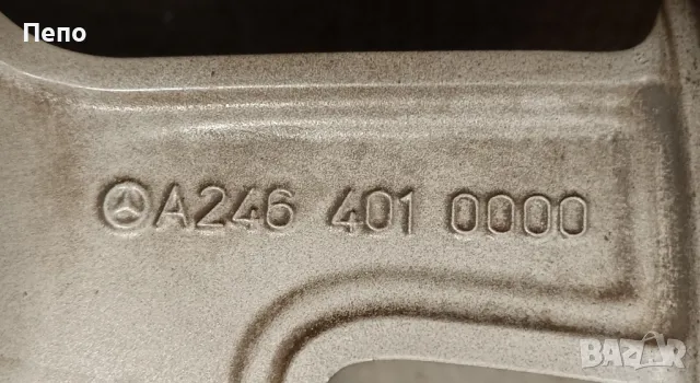 Оригинални джанти с гуми зимни 16 цола за Mercedes A..B..класа, снимка 9 - Гуми и джанти - 49241983