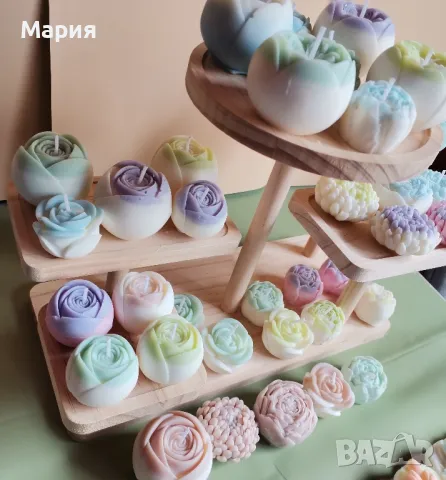 Ароматни свещи , снимка 7 - Декорация за дома - 50091445