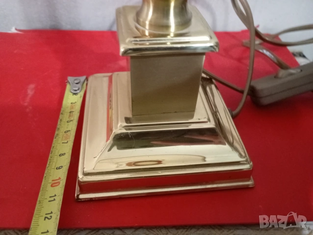 Винтидж настолна лампа, снимка 2 - Настолни лампи - 46155995