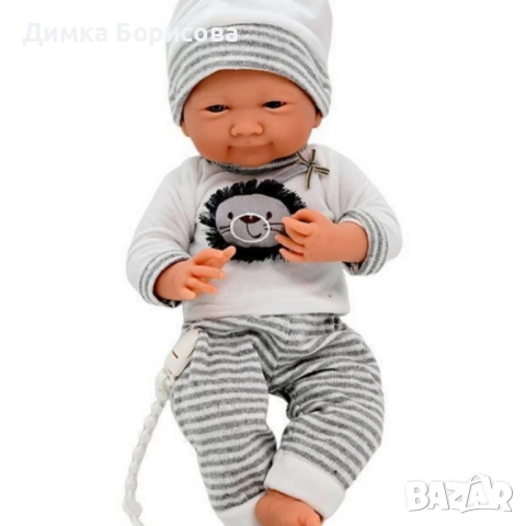 Реалистично бебе с реални размери 48см, снимка 4 - Кукли - 52349119