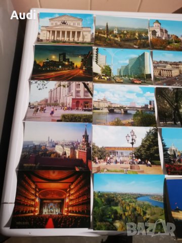 Комплект открьток <МОСКВА> 18 сюжетов Издателство Правда Москва 1980 Ордена Ленина Красньий пролетар, снимка 7 - Колекции - 39557913