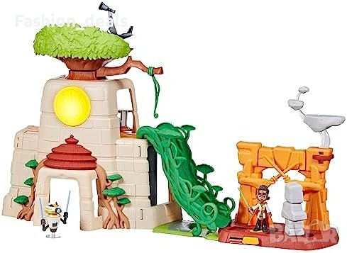 Нов Star Wars Tenoo Jedi Temple 50,8 см висок комплект за игра с екшън фигурки, снимка 9 - Други - 42437955