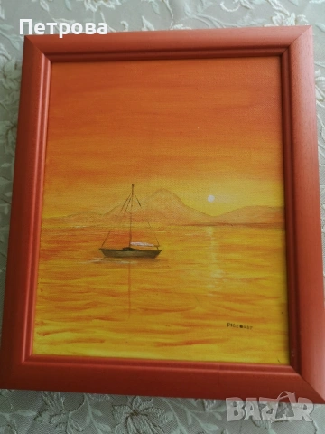 картина масло върху платно , снимка 5 - Картини - 54291860