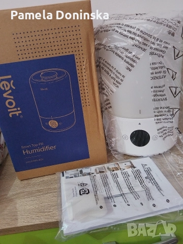 Интелигентен овлажнител Levoit Dual 200S Smart Top-Fill Humidifier. 