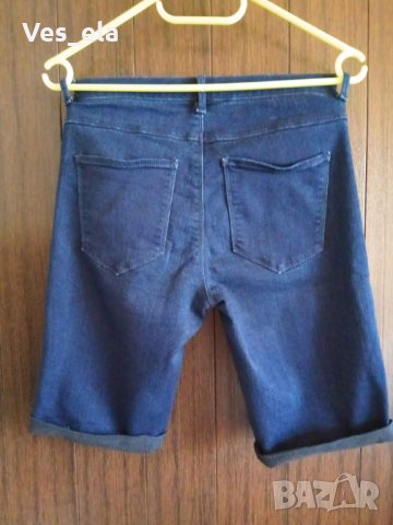 Дълги дънкови тъмносини еластични панталонки Only, снимка 2 - Къси панталони и бермуди - 30019522