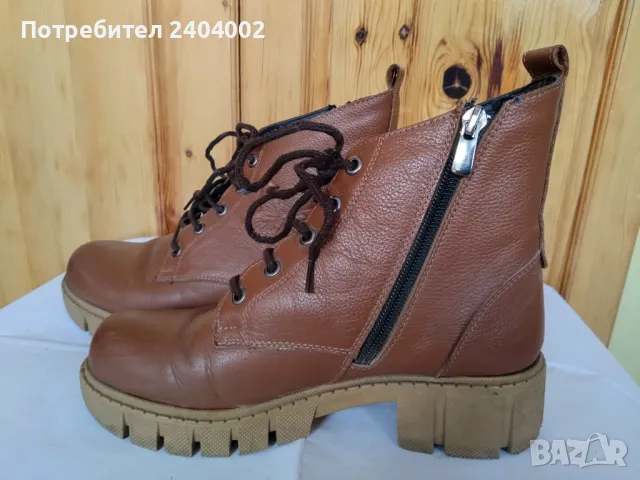 Дамски боти еко кожа №37, снимка 4 - Дамски боти - 48235475