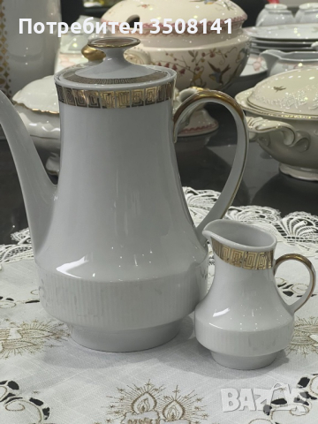 Чайник с Латиера на Winterling Bavaria , снимка 7 - Антикварни и старинни предмети - 44758070