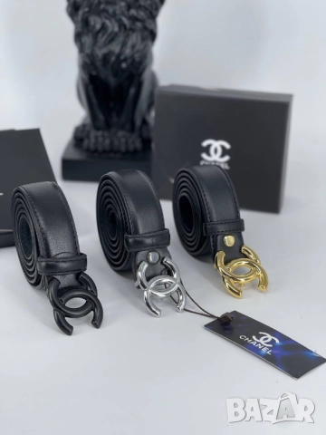 колани от естествена кожа в кутия CHANEL, снимка 5 - Колани - 51456903