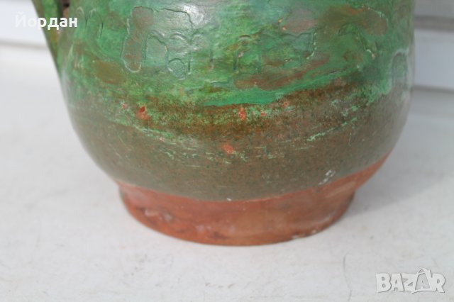 Стар керамичен съд, снимка 4 - Антикварни и старинни предмети - 38387249