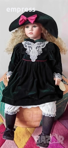 Порцеланова кукла Alberon Gabriella , снимка 4 - Колекции - 52387092