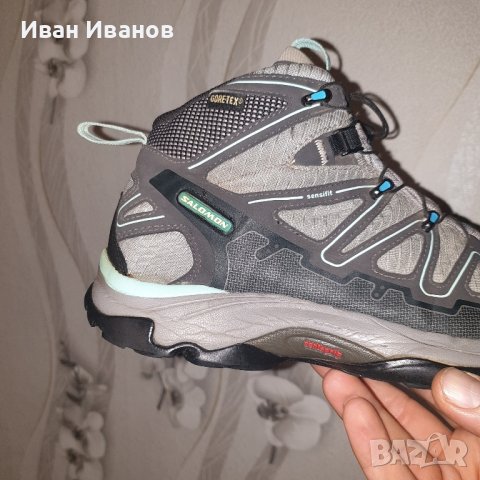 водоустойчиви  туристически обувки SALOMON X-TIANA MID GTX  номер 37,5- 38, снимка 3 - Други - 42770585