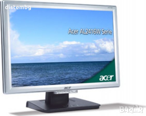 Монитор    ACER AL2416W   24''  , снимка 1 - Монитори - 28369325