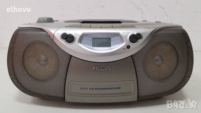 Радиокасетофон CD Philips AZ101/00C, снимка 2 - Радиокасетофони, транзистори - 29618481