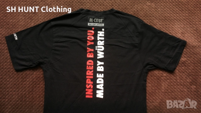 WURTH Work Wear T-Shirt размер М работна тениска W3-43, снимка 5 - Тениски - 51967599