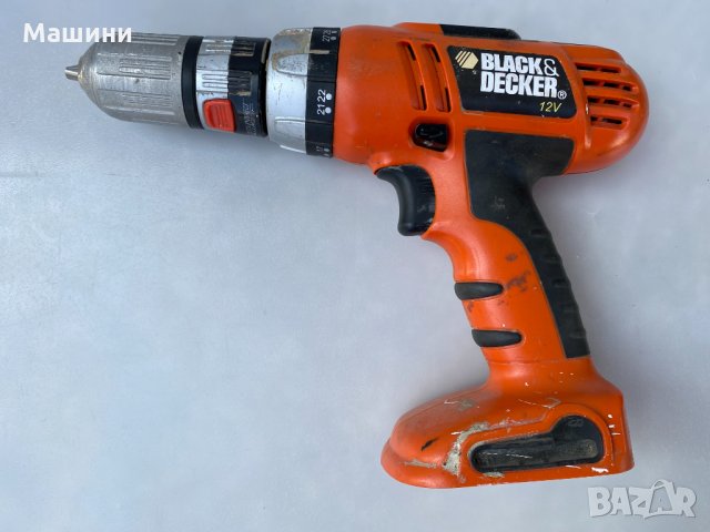 Винтоверт Black Decker HP126F2K 12V със свалящ се патронник!