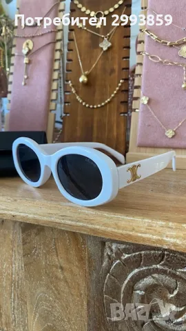 очила Селин*CELINE EYEWEAR*RIOMPHE 01 SUNGLASSES IN ACETATE, снимка 8 - Слънчеви и диоптрични очила - 55922654