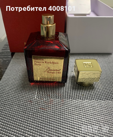 Maison Francis Kurkdjian Baccarat Rouge 540 Extrait De Parfum 70мл - Тестер - унисекс, снимка 2 - Унисекс парфюми - 44648342