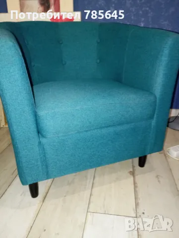 Фотьойл и мек стол., снимка 2 - Дивани и мека мебел - 48347775