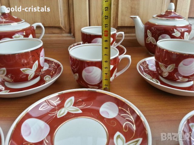 Руски порцелан чаши за чай, снимка 4 - Антикварни и старинни предмети - 35108134