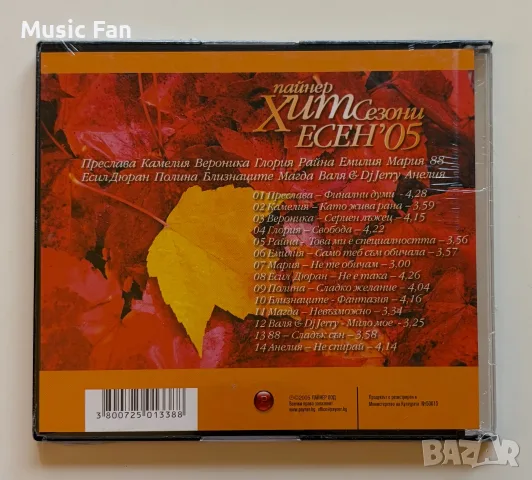 Пайнер Хит Сезони Есенʼ05 (2005), снимка 2 - CD дискове - 56477986