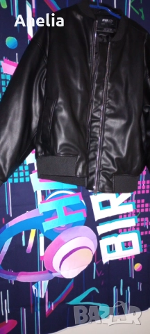 Дамско Яке Кожа Черно С М Л ХЛ, снимка 6 - Якета - 52558895