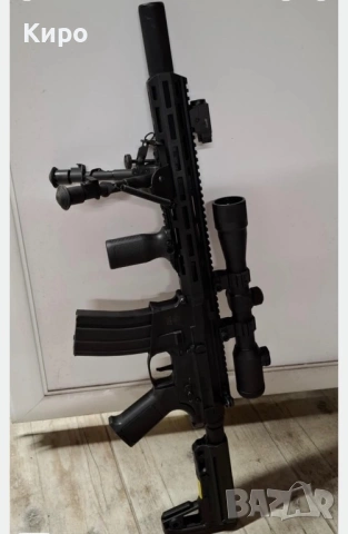 Bolt Airsoft B4 Knights Armament AR-16 URX 3.1 , Dauble Eagle M904H ъпгрейдната !!!, снимка 7 - Други игри - 53230573