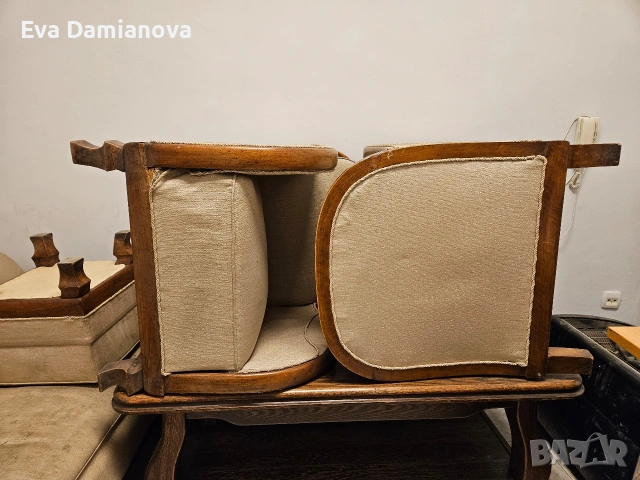 Продавам стари мебели, снимка 4 - Дивани и мека мебел - 53273530