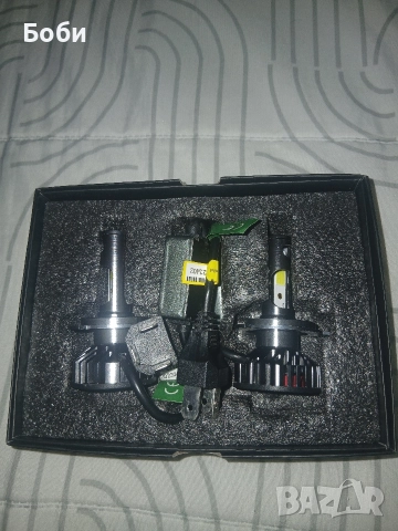 Лед крушки Н4 +300%повече светлина нови, снимка 8 - Аксесоари и консумативи - 52946561