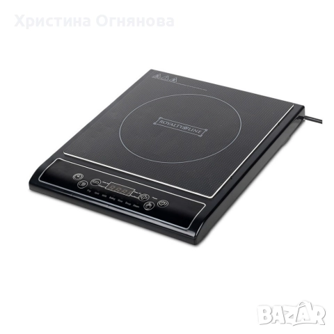 Преносим индукционен котлон Royalty Line EIP-2000.1 - 2000W, 7 режима на готвене
