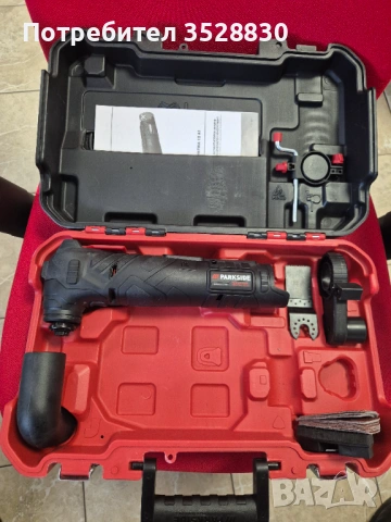 Безжичен акумулаторен мултифункционален инструмент мултитул PARKSIDE PPMFWA 12 A1 12V НОВ, снимка 14 - Други инструменти - 53147699