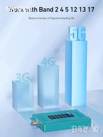 ЧИСТО НОВ усилвател за мобилен телефон Phonetone P30 до 5500 кв.  5G, 4G, LTE, 3G, съвместимост, снимка 3 - Друга електроника - 50493096