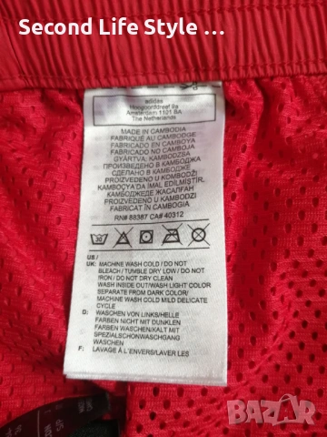 Adidas оригинални дамски спортни къси панталонки р-р S, снимка 8 - Къси панталони и бермуди - 54045724