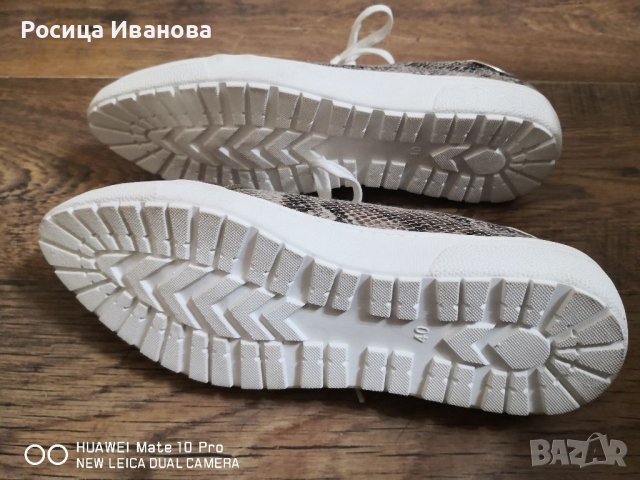 Buonarotti обувки питон, снимка 6 - Дамски ежедневни обувки - 39745601