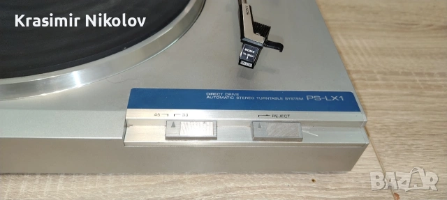 Грамофон Sony PS -LX 1 DIRECT DRIVE! , снимка 5 - Грамофони - 54142301