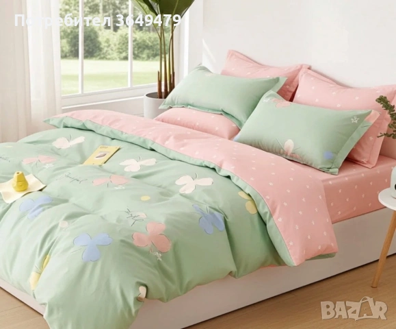 Спален комплект от 6 части, снимка 2 - Спално бельо - 54061685