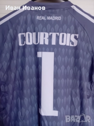 Чисто нов оригинален екип на Реал Мадрид - Тибо Куртоа, снимка 2 - Футбол - 51743066