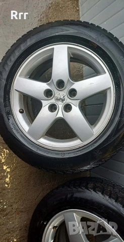 Продавам алуминиеви джанти 16 5х108 с гуми, снимка 3 - Гуми и джанти - 54061498