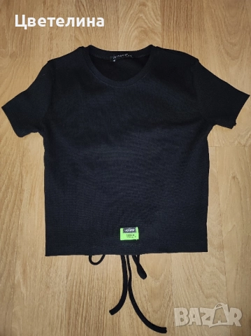 Дамска тъмносиня риза с цветя HOUSE размер XS цена 25 лв.+ подарък блуза XS размер, снимка 7 - Ризи - 42866435