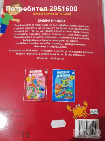 БРОЕНЕ И ЧИСЛА Докато играеш, можеш всичко да узнаеш, снимка 2 - Детски книжки - 52022497