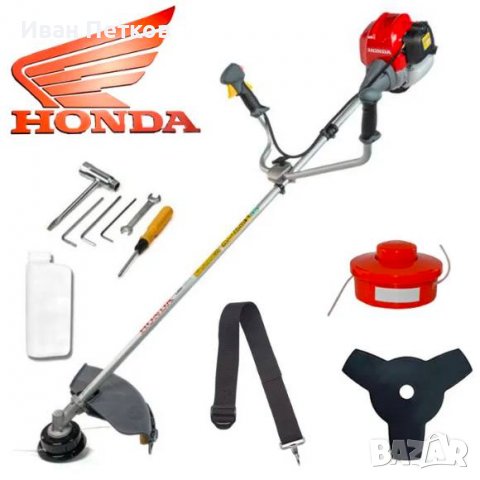 Четиритактов бензинов тример на Honda / Моторна косачка за трева и храсти, снимка 1 - Други инструменти - 36899692