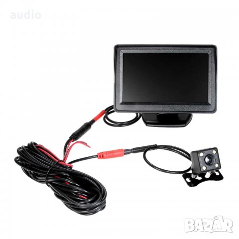  Модул за задно виждане, дисплей, камера и кабел 4.3", снимка 1 - Аксесоари и консумативи - 29939322