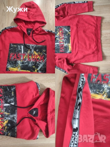 Мъжки суичъри и блузи, размер XL, снимка 4 - Блузи - 51484562