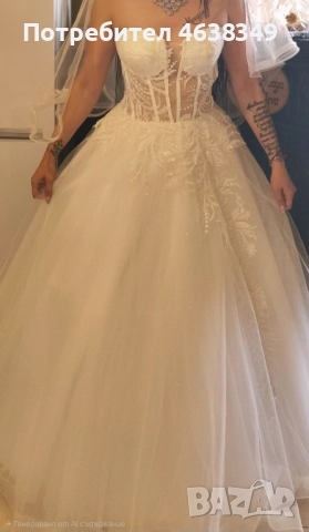 Булчинска рокля, снимка 4 - Рокли - 52250024